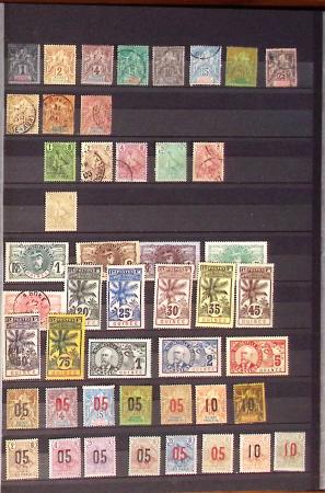 1859-1977, Collection des COLONIES en 17 classeurs,