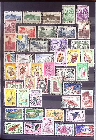 1859-1977, Collection des COLONIES en 17 classeurs,