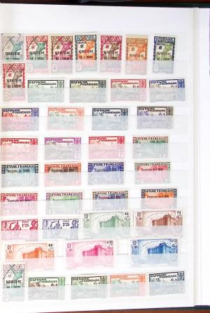 1859-1977, Collection des COLONIES en 17 classeurs,