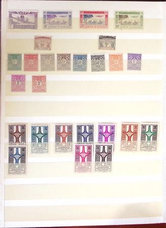 1859-1977, Collection des COLONIES en 17 classeurs,