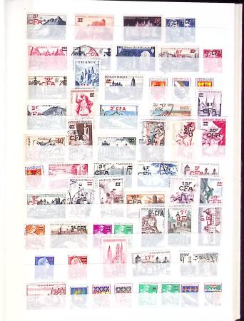 1859-1977, Collection des COLONIES en 17 classeurs,