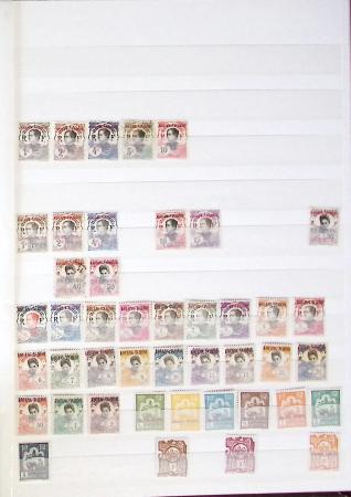 1859-1977, Collection des COLONIES en 17 classeurs,