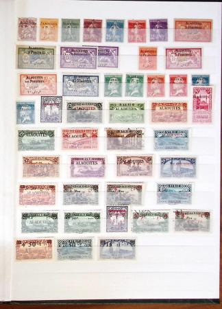 1859-1977, Collection des COLONIES en 17 classeurs,