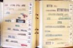 1852-1959, Deux classeurs constituant un stock de timbres