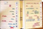 1852-1959, Deux classeurs constituant un stock de timbres
