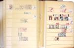 1852-1959, Deux classeurs constituant un stock de timbres