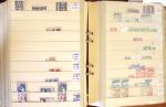 1852-1959, Deux classeurs constituant un stock de timbres