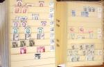 1852-1959, Deux classeurs constituant un stock de timbres