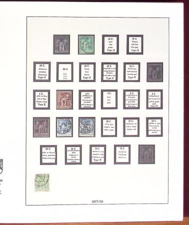 1900-2001, Collection de France en 8 classeurs Lindner,
