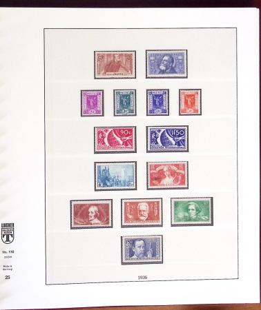 1900-2001, Collection de France en 8 classeurs Lindner,