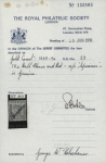 1889-94 10s Dull mauve and red with manuscript SPECIMEN