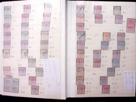 1876-1940 Specialised CANCELLATIONS collection with