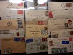 1935-1958 Lot of 80 covers with postage due markings
