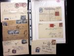 1935-1958 Lot of 80 covers with postage due markings