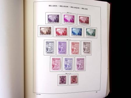 1849-1993 Mint and used collection of Belgium in two