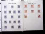 1840-1925 Small study on nine exhibition pages, noted
