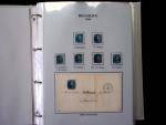 1849-1928 Exhibition collection on 45 pages showing