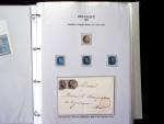 1849-1928 Exhibition collection on 45 pages showing