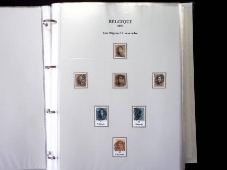 1849-1928 Exhibition collection on 45 pages showing