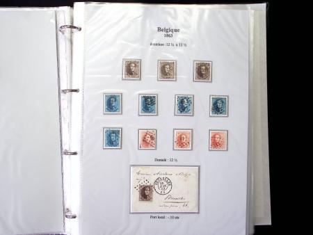 1849-1928 Exhibition collection on 45 pages showing