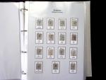 1849-1928 Exhibition collection on 45 pages showing