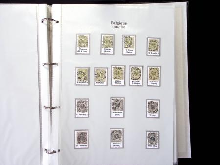 1849-1928 Exhibition collection on 45 pages showing