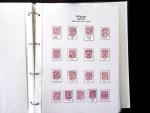 1849-1928 Exhibition collection on 45 pages showing