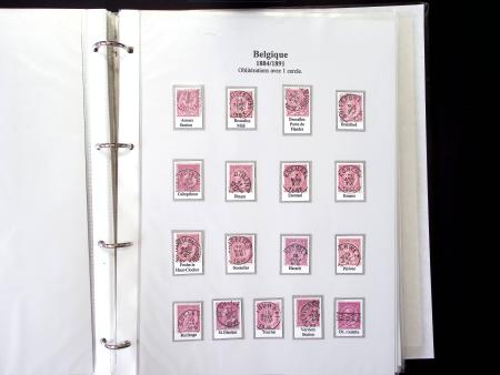 1849-1928 Exhibition collection on 45 pages showing
