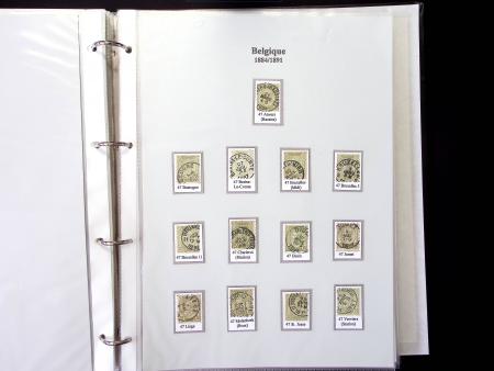 1849-1928 Exhibition collection on 45 pages showing