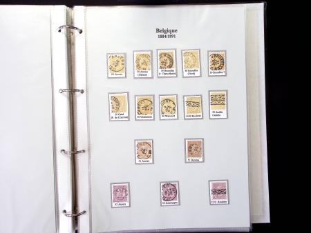 1849-1928 Exhibition collection on 45 pages showing