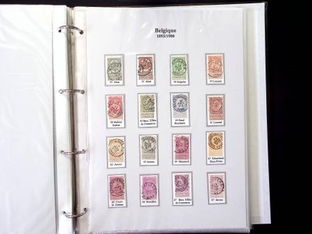1849-1928 Exhibition collection on 45 pages showing