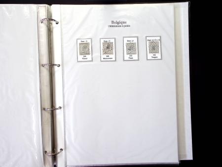 1849-1928 Exhibition collection on 45 pages showing