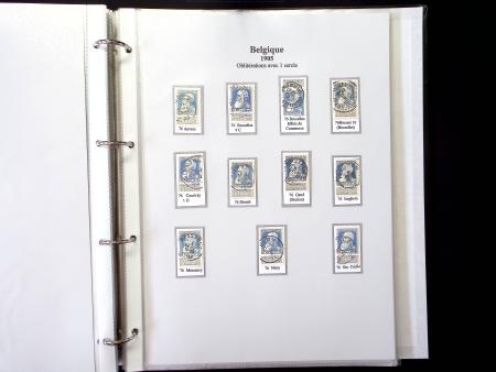 1849-1928 Exhibition collection on 45 pages showing