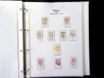 1849-1928 Exhibition collection on 45 pages showing