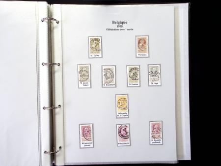 1849-1928 Exhibition collection on 45 pages showing