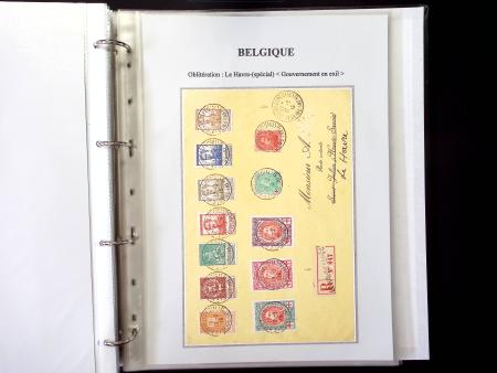 1849-1928 Exhibition collection on 45 pages showing