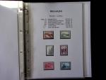 1849-1928 Exhibition collection on 45 pages showing