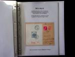 1849-1928 Exhibition collection on 45 pages showing
