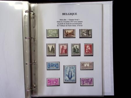 1849-1928 Exhibition collection on 45 pages showing