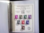 1849-1928 Exhibition collection on 45 pages showing