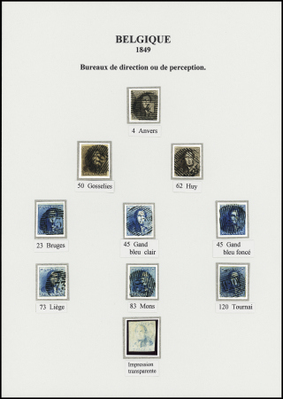 1849-1928 Exhibition collection on 45 pages showing