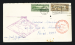 1930 Zeppelin issue, set of three values used on two