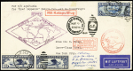 1930 Zeppelin issue, set of three values used on two