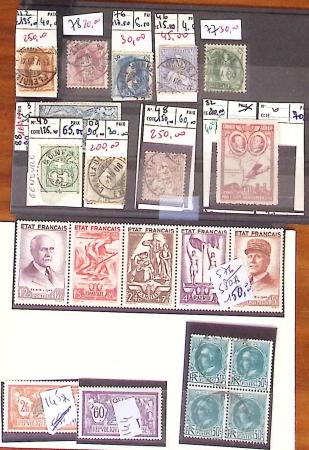 1880-1990, Lots sympathique, comprenant entre autre
