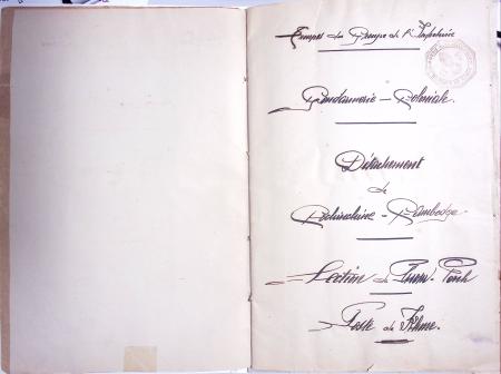 Chemise blanche : décembre 1929 rapport manuscrit exceptionnel du Chef de Poste de Gendarmerie Coloniale de KHONE (LAOS, détachement de COCHINCHINE-CAMBODGE) de 37 pages, 54 photos inédites, 2 cartes géographiques fa