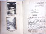 Chemise blanche : décembre 1929 rapport manuscrit exceptionnel du Chef de Poste de Gendarmerie Coloniale de KHONE (LAOS, détachement de COCHINCHINE-CAMBODGE) de 37 pages, 54 photos inédites, 2 cartes géographiques fa