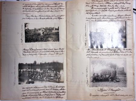 Chemise blanche : décembre 1929 rapport manuscrit exceptionnel du Chef de Poste de Gendarmerie Coloniale de KHONE (LAOS, détachement de COCHINCHINE-CAMBODGE) de 37 pages, 54 photos inédites, 2 cartes géographiques fa