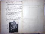 Chemise blanche : décembre 1929 rapport manuscrit exceptionnel du Chef de Poste de Gendarmerie Coloniale de KHONE (LAOS, détachement de COCHINCHINE-CAMBODGE) de 37 pages, 54 photos inédites, 2 cartes géographiques fa