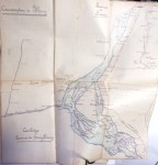 Chemise blanche : décembre 1929 rapport manuscrit exceptionnel du Chef de Poste de Gendarmerie Coloniale de KHONE (LAOS, détachement de COCHINCHINE-CAMBODGE) de 37 pages, 54 photos inédites, 2 cartes géographiques fa
