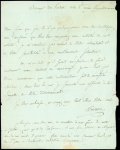 MP 28x9mmm "16 Brouage" (an 2) sur lettre avec au verso mention manuscrite "Vu au Comité de surveillance révolutionnaire de Brouage" + signature "Laroche", ind 21. rare et TB